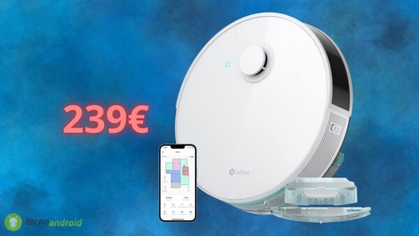 Amazon: offerta FOLLE sul robot aspirapolvere Lefant