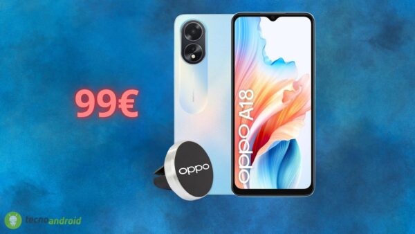 Oppo: lo smartphone costa meno di 100 euro su AMAZON