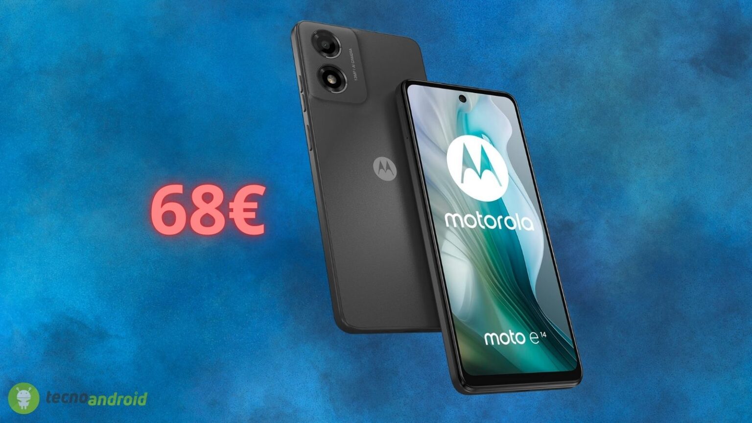 Motorola Moto e14 non è MAI costato così poco su Amazon: sconto assurdo