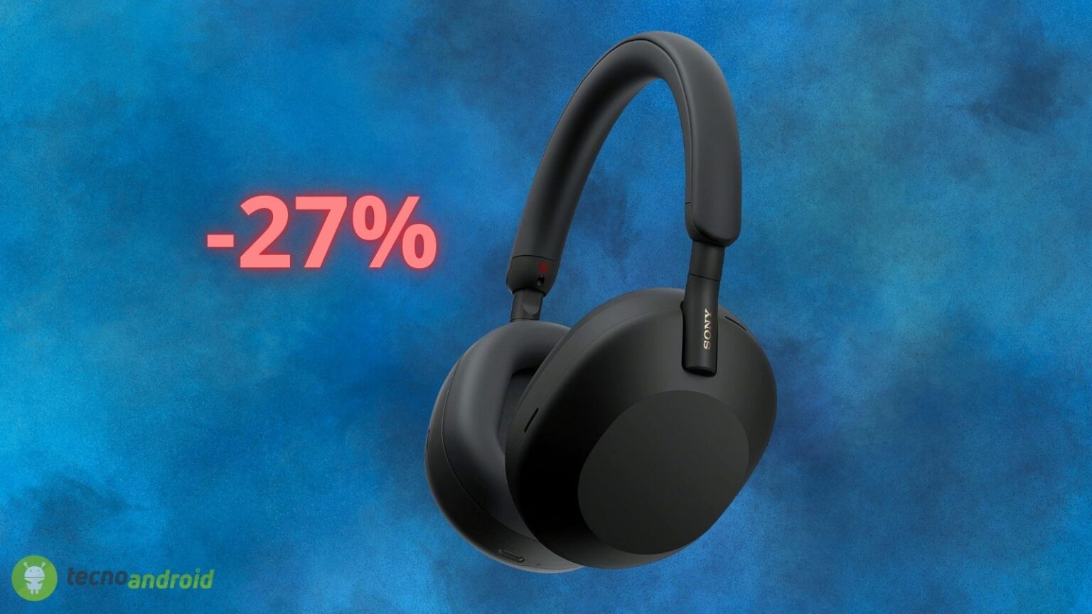 Amazon da IMPAZZIRE: sconto incredibile sulle cuffie Sony WH-1000XM5