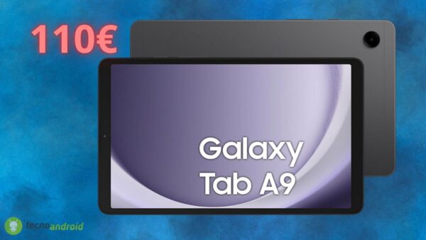 Samsung Galaxy Tab A9 costa SOLO 100 euro su Amazon