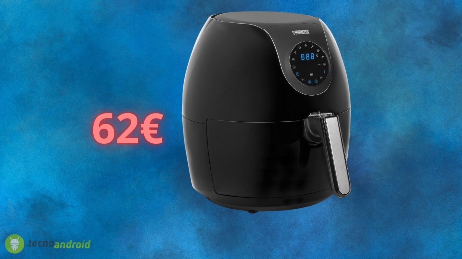 Friggitrice ad aria a 60€: offerta da SOGNO su Amazon