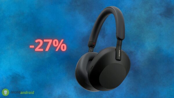 Sony WH-1000XM5 in OFFERTA strepitosa per l'Amazon Black Friday