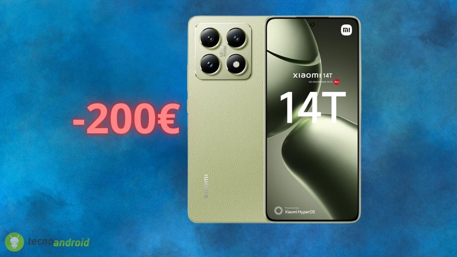 Xiaomi 14T: l'offerta Amazon Black Friday lo sconta di 200 euro