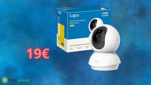 Telecamera da interno Tapo C200 a soli 19 euro: il prezzo più BASSO su AMAZON