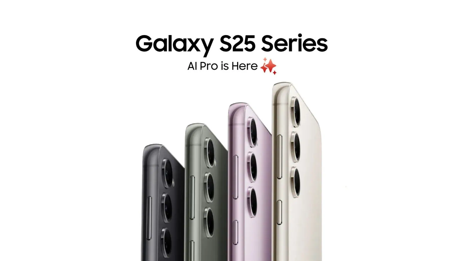 Samsung Galaxy S25, S25+ e S25 Ultra: tutte le colorazioni ufficiali svelate