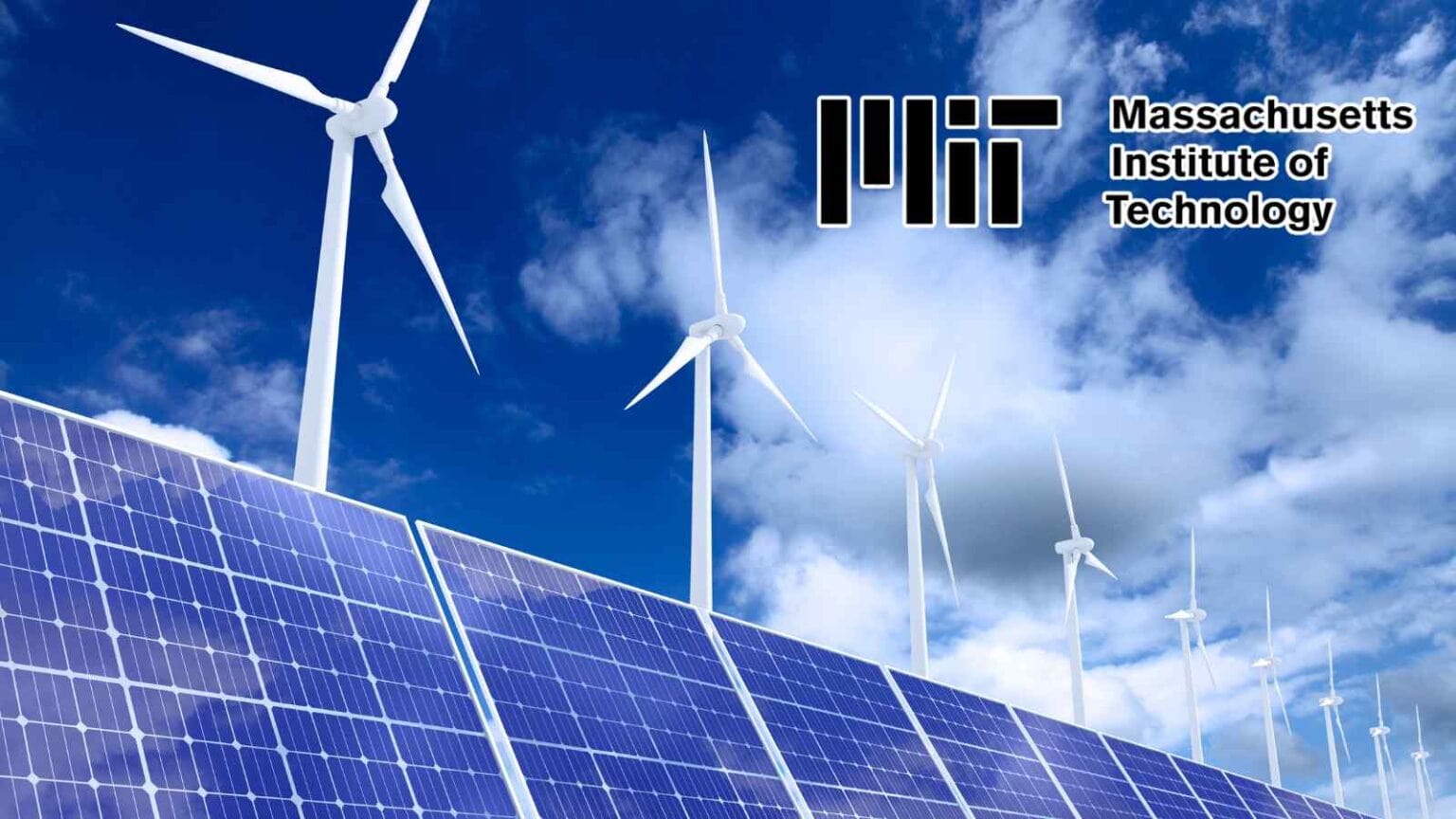Il Massachusetts Institute of Technology, o MIT, propone una pianificazione su scala regionale di impianti solari ed eolici combinati.