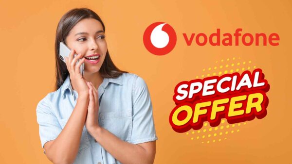 Vodafone offre 150 Giga in 5G a 11,99€ al mese per chi passa da Tim, WindTre e altri, con attivazione gratuita online.