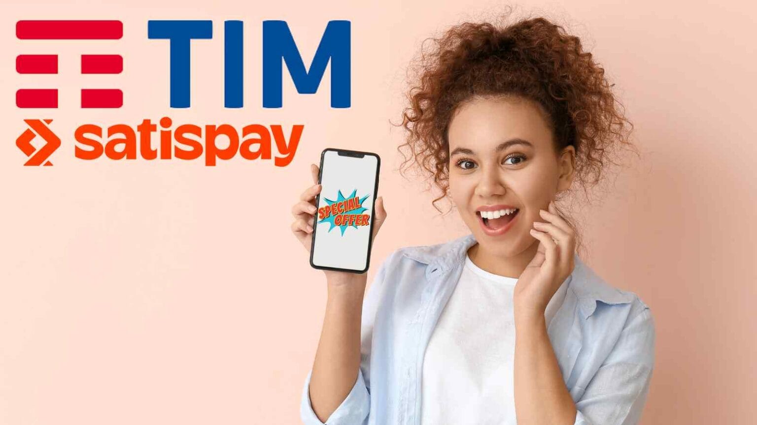 TIM lancia l'offerta dedicata ai giovani TIM Young, per gli Under 30 con un bonus di ben 20 euro su Satispay per i tuoi prossimi acquisti!
