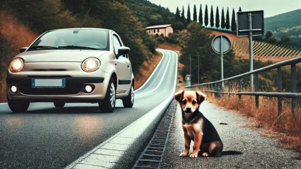 Nuovo Codice della Strada: pene più severe per l'abbandono degli animali