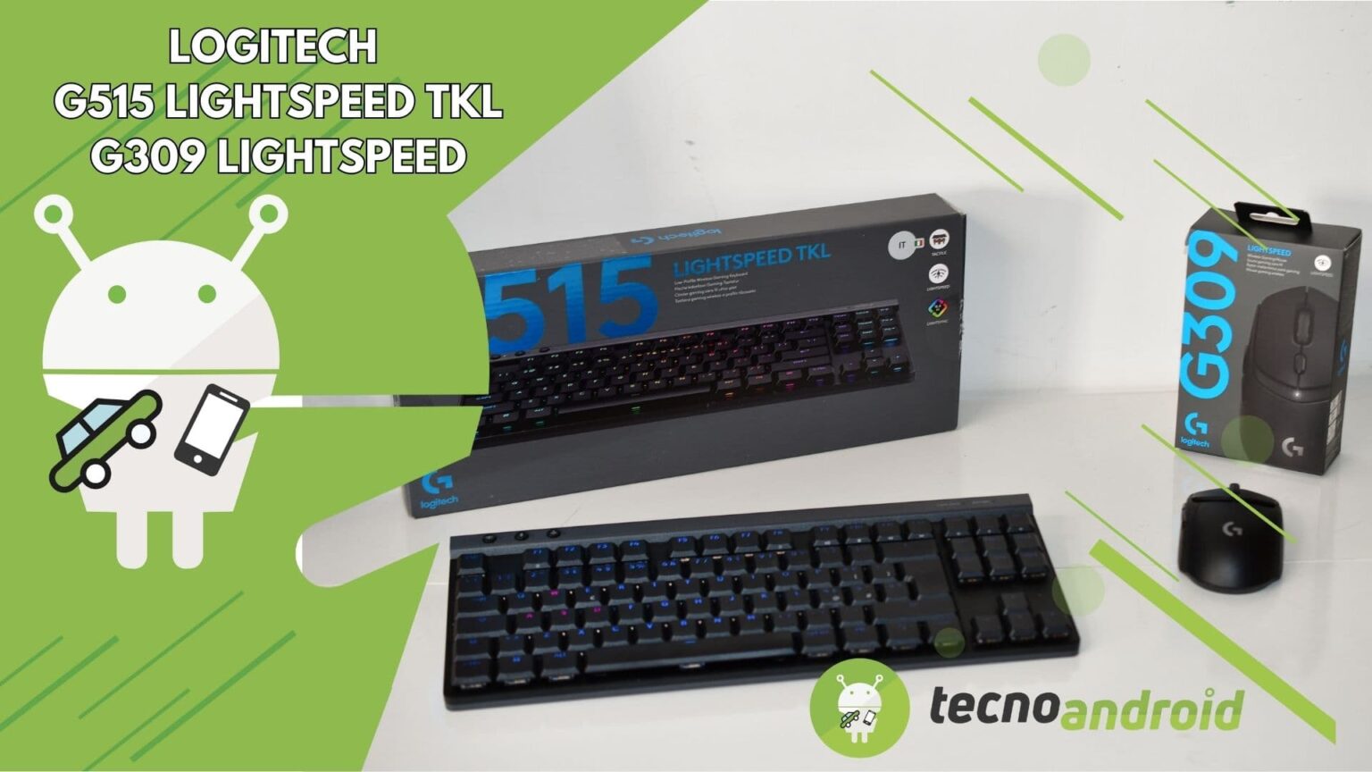 Tastiera Logitech G515 e mouse Logitech G309 LIGHTSPEED: la RECENSIONE