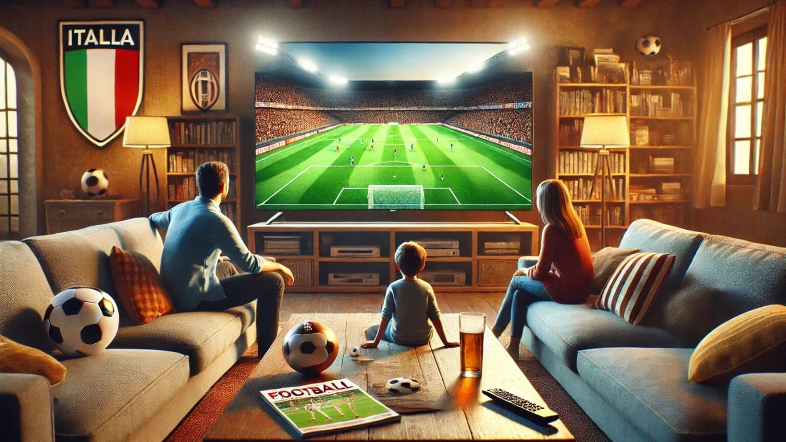 Calcio in TV: quanto spendono gli italiani, si superano i 1000€ all'anno