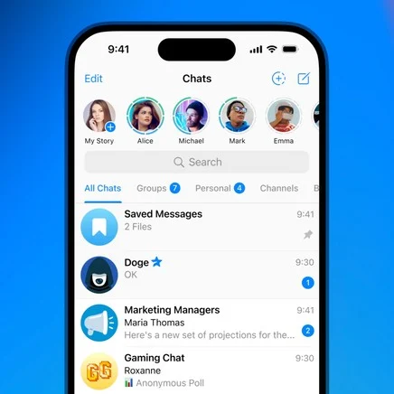 Telegram aggiornamento 2025_4