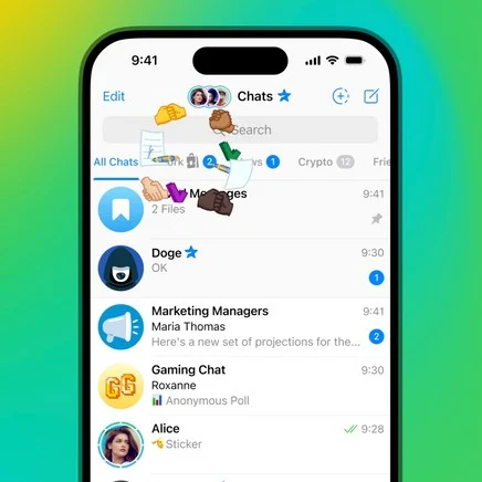 Telegram aggiornamento 2025_3