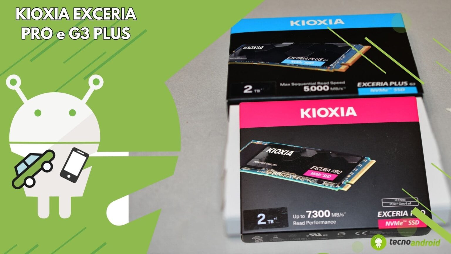 KIOXIA EXCERIA PRO e PLUS G3: due SSD da 2 TB dalle prestazioni top | RECENSIONE