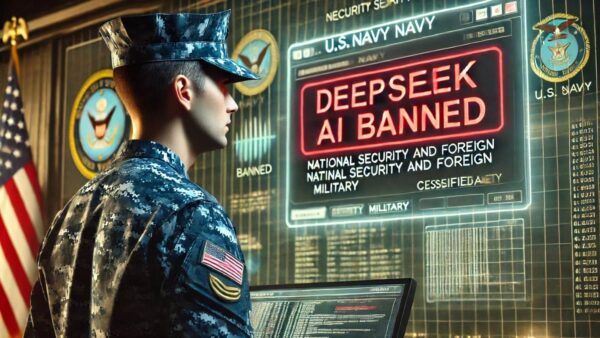 DeepSeek AI come TikTok: la Marina USA lo ha appena vietato, ecco perché