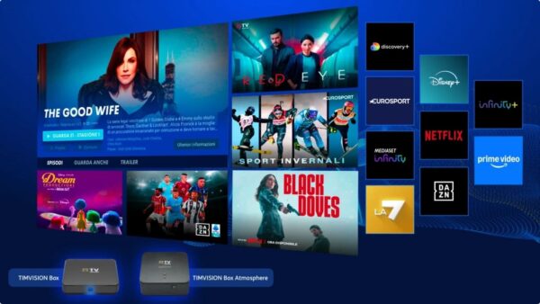 TIMVision: nuovi prezzi disponibili nel 2025, ecco i dettagli