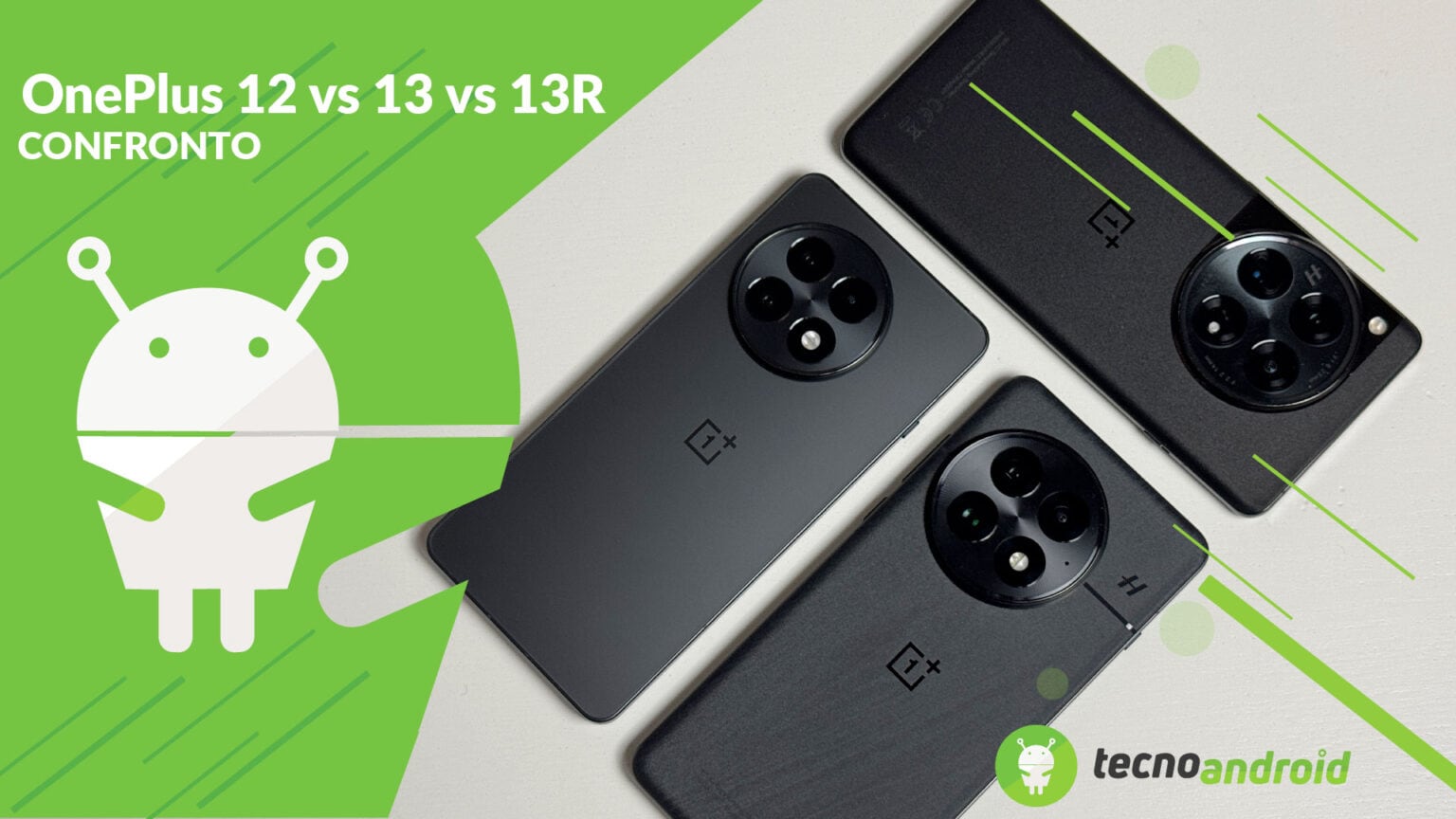 OnePlus 12 vs 13 vs 13R