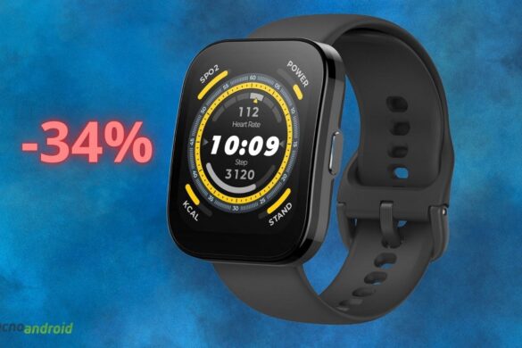 Amazon da PAZZI: prezzo DIMEZZATO per l’Amazfit Bip 5