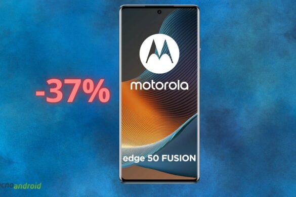 Amazon fa FOLLIE: il Motorola Edge 50 Fusion è in SCONTA il 37%