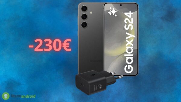Samsung Galaxy S24: sconto ASSURDO di 230 euro su Amazon
