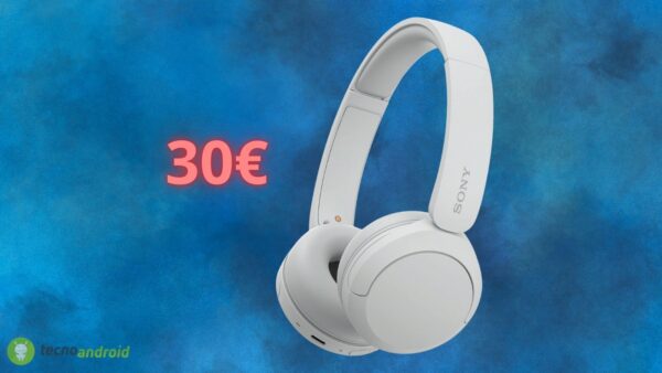 Sony WH-CH520 in OFFERTA a 30 euro su Amazon: il prezzo è crollato