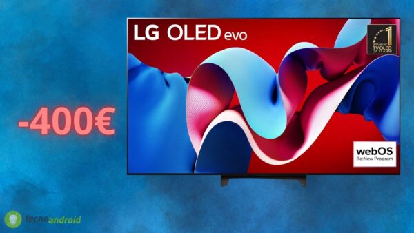 Smart TV LG in SCONTO di 400 euro su Amazon: offerta ASSURDA