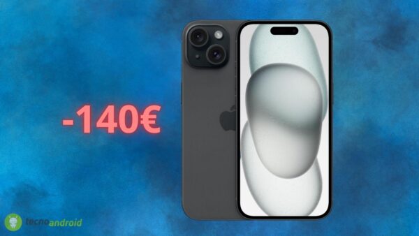 Apple iPhone 15: lo sconto AMAZON è da PAZZI