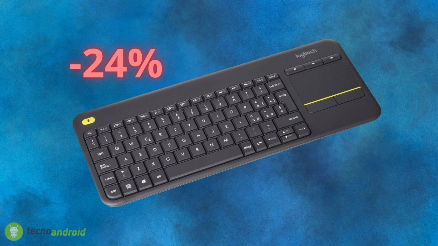 Amazon fa CROLLARE il prezzo della tastiera LOGITECH K400 Plus