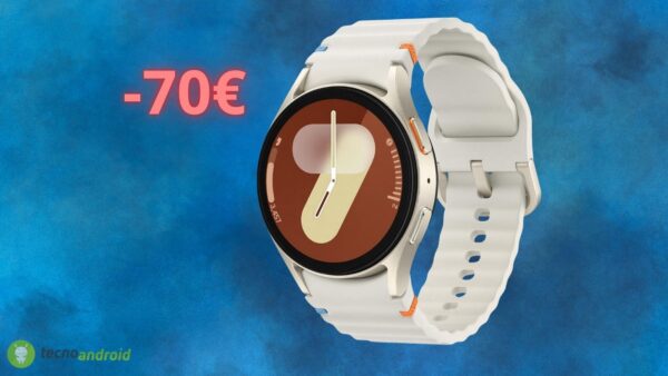Samsung Galaxy Watch7: offerta con sconto di 70 euro su AMAZON
