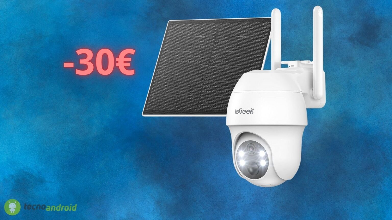 Telecamera WiFi da esterno con SCONTO PAZZO su Amazon