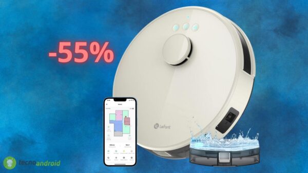 Amazon FOLLE: offerta ESPLOSIVA sul robot aspirapolvere Lefant