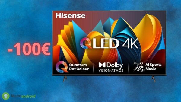 Smart TV HISENSE a prezzo SHOCK su Amazon: lo sconto è folle