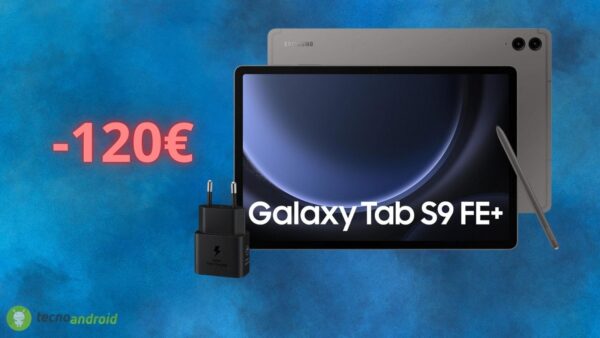 Samsung Galaxy Tab S9 FE+ è a prezzo da SALDO su Amazon