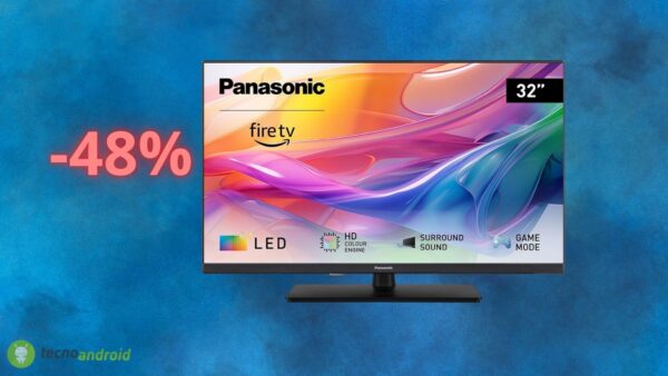 Amazon REGALA il 48% di sconto sullo smart TV Panasonic