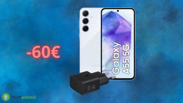 Samsung Galaxy A55: OFFERTA con prezzo in CADUTA LIBERA su Amazon