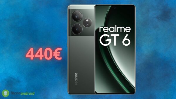 Realme GT6: il prezzo è CONCORRENZIALE su Amazon, sconto imperdibile