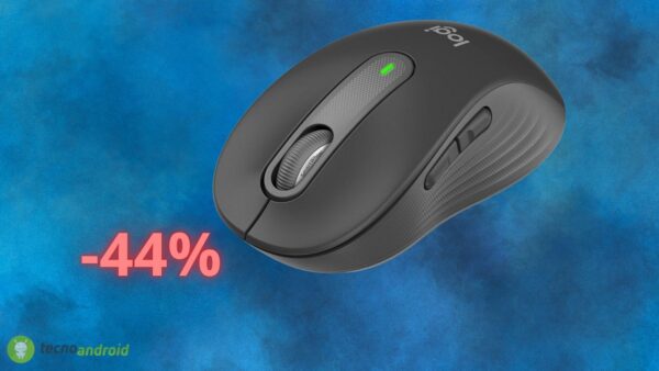 Mouse LOGITECH wireless a soli 29 euro su Amazon: sconto del 44%