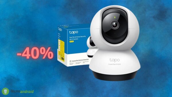 Amazon SPEZZA il prezzo di Tapo C220: la telecamera WiFi da interno LOW COST