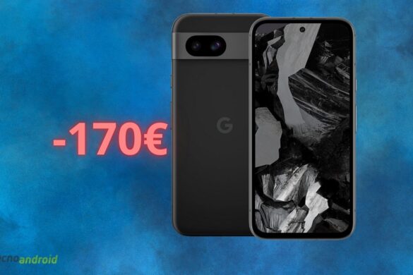 Amazon SHOCK: il Google Pixel 8a ha 170 euro di SCONTO solo oggi