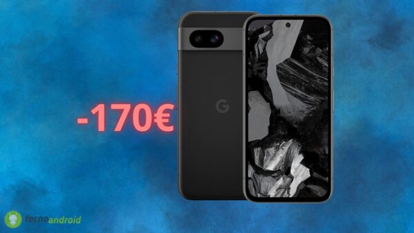 Amazon SHOCK: il Google Pixel 8a ha 170 euro di SCONTO solo oggi