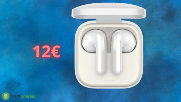 Amazon quasi REGALA le Xiaomi Redmi Buds 6 Active: costano solo 12 euro