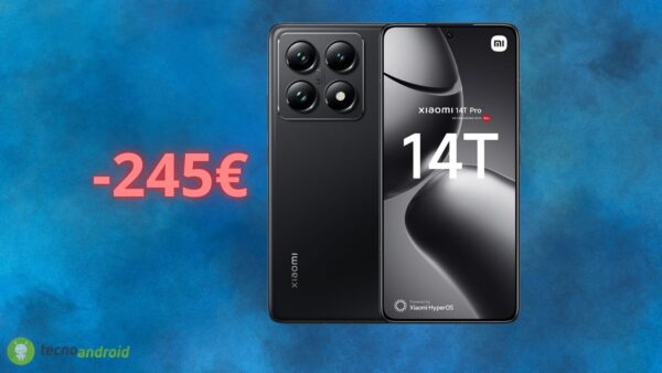 Amazon SCONTA di 250 euro lo Xiaomi 14T Pro: prezzo FOLLE