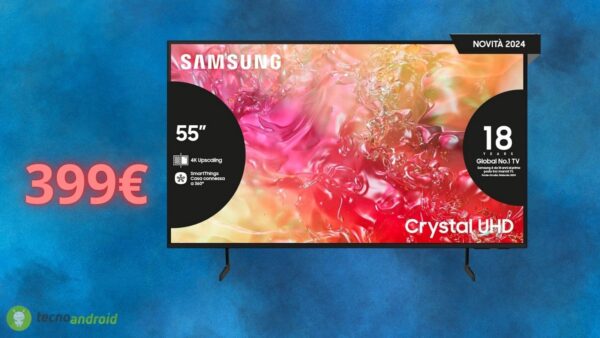 Samsung, la SMART TV ha un prezzo FOLLE su Amazon