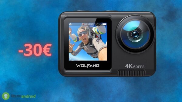 Action camera in 4K a prezzo MOZZAFIATO solo su AMAZON
