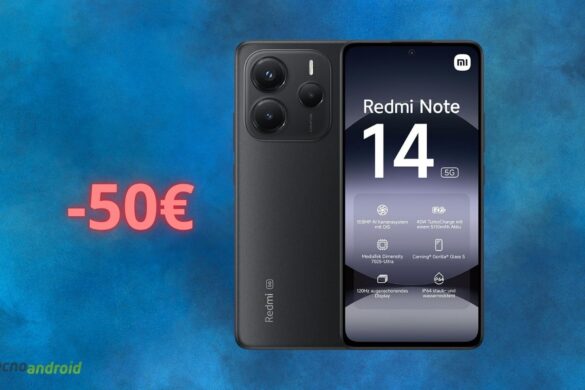 Amazon: il prezzo di Xiaomi Redmi Note 14 CROLLA, è quasi in REGALO