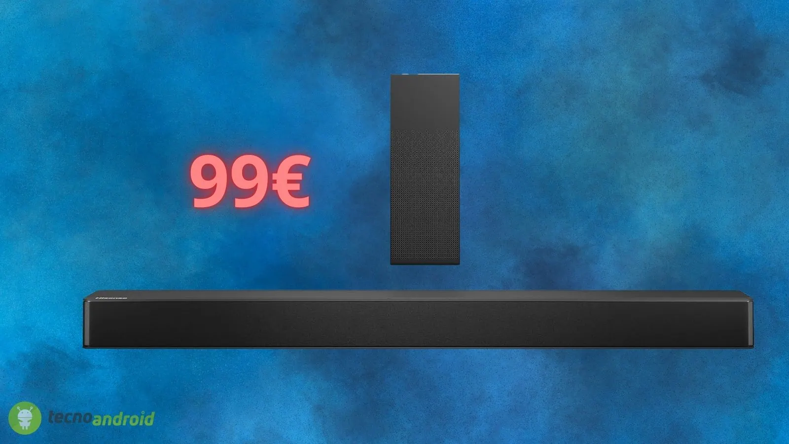 Soundbar HISENSE a meno di 100 euro su AMAZON: il prezzo è da URLO