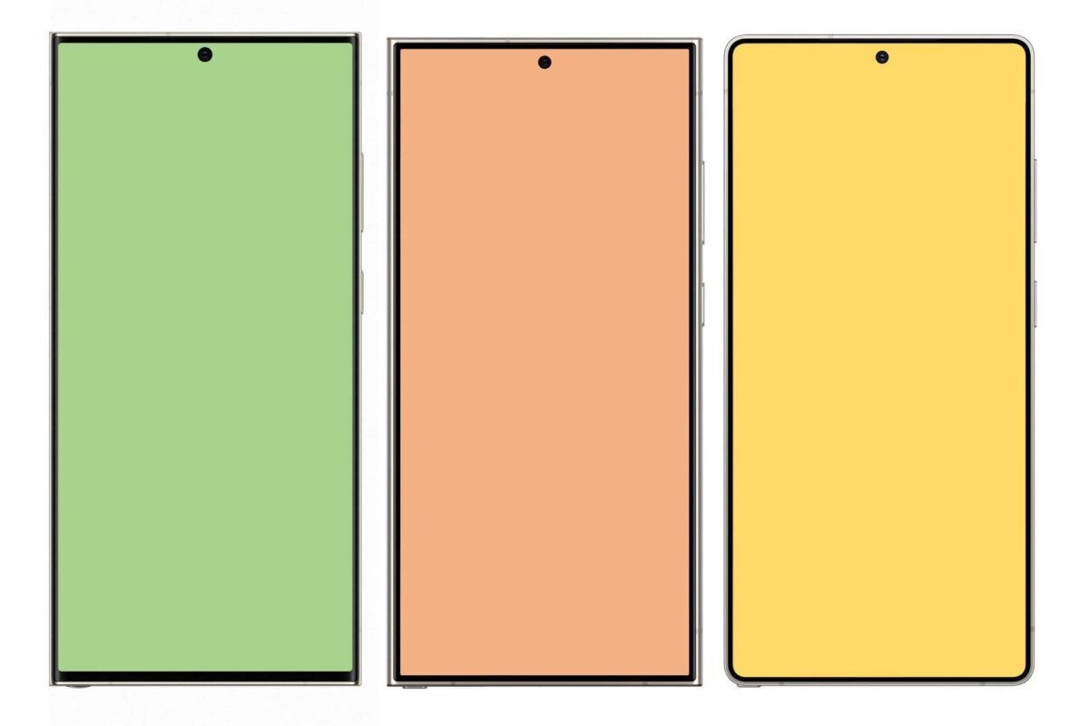 Galaxy S23 Ultra, S24 Ultra e S25 Ultra: il confronto tra design svela un'evoluzione sorprendente