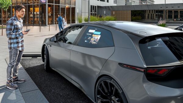 Continental al CES 2025: i finestrini smart che fungono da display