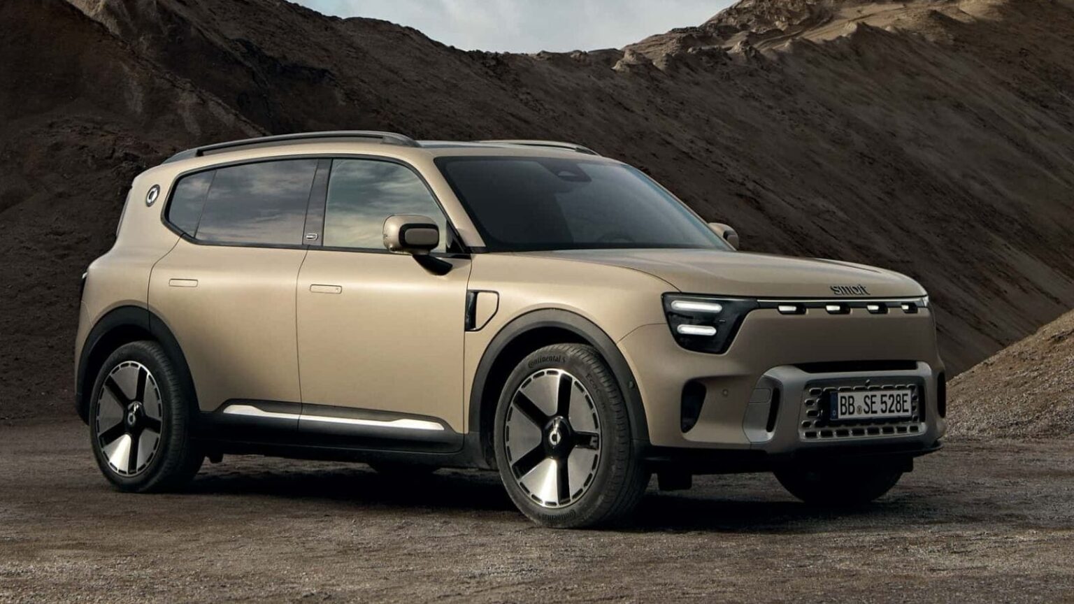 Smart #5: arriva la versione Plug-in Hybrid?